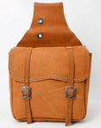 HILASON Western Leather Horse Saddle Bag For Trail