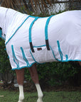 HILASON Horse Fly Sheet UV Protect Breathable Mesh Bug Mosquito Spring | Summer Horse Rug | Fly Rug