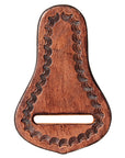 Hilason Western Saddle Repair Leather 1 Latigo Carrier 1 Girth Holder Brown
