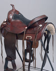 Western Horse Saddle American Leather Treeless Trail Pleasure Hilason
