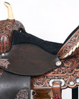 Hilason Western Horse Treeless Trail Barrel Saddle American Leather