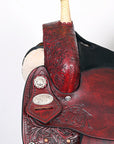 Hilason Western Horse Treeless Trail Barrel Saddle American Leather