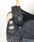 Flex Tree Western Horse Saddle American Leather Trail Barrel By Hilason
