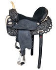 Flex Tree Western Horse Saddle American Leather Trail Barrel By Hilason