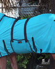 HILASON Horse Fly Sheet UV Protect Breathable Mesh Bug Mosquito Spring | Summer Horse Rug | Fly Rug