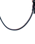 Western Headstall Horse Tack American Leather Dark Brown Rawhide Hilason