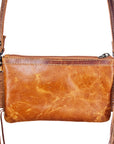 American Darling ADBGS139 Small Crossbody Hair-On Genuine Leather Women Bag Western Handbag Purse
