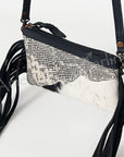 American Darling ADBGS141 Small Crossbody Hair-On Genuine Leather Women Bag Western Handbag Purse