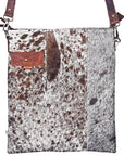 American Darling Messenger Hair-On Genuine Leather women bag western handbag purse
