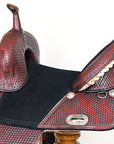 Western Horse Saddle Hilason American Leather Trail Barrel Racing