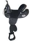 Hilason Western American Leather Trail Barrel Racing Horse Saddle
