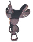 Hilason Western Horse Trail Barrel Racing American Leather Saddle