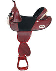 Hilason Western Horse Trail Barrel Racing American Leather Saddle