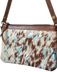 American Darling Small Crossbody Hair On Genuine Leather Women Bag Western Handbag Purse
