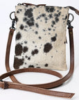 American Darling Cross Body Hair On Genuine Leather Women Bag Western Handbag Purse