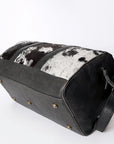 American Darling Women's Duffel Bag Western Hair On Genuine Leather Handbag and Ladies Purse