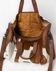 American Darling Women's Duffel Bag Western Hair On Genuine Leather Handbag and Ladies Purse
