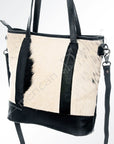 American Darling Women's Tote Bag Hair-On Genuine Leather Handbag and Ladies Purse