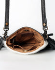 American Darling Cross Body Hair On Genuine Leather Women Bag Western Handbag Purse