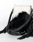 American Darling Cross Body Hair On Genuine Leather Women Bag Western Handbag Purse