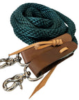 5/8 in x 8 ft Hilason Poly Roper Reins Scissor Snap