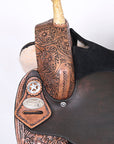 Hilason Western Horse Treeless Saddle American Leather Trail Barrel Tack