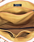 American Darling Tote Hand Tooled Hair On Genuine Leather Women Bag Western Handbag Purse