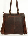American Darling Cross Body I Hand Tooled Hair-On Genuine Leather Women Bag Western Handbag Purse