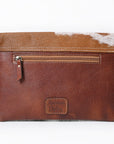American Darling ADBGS178TAW Envelope Hair On Genuine Leather Women Bag Western Handbag Purse