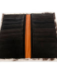 Hair On Genuine Leather Wallet For Women Western Style Purse