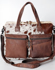 Hair On Leather Western Style Women's Briefcase