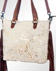 American Darling Tote Hair On Genuine Leather Women Bag Western Handbag Purse
