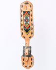 Hilason Western Cowboy Cowgirl Heavy Duty Genuine Leather Slobber Straps Black