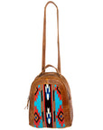 American Darling Backpack Hair on Genuine Leather Western Women Bag | for Laptop School Purse Travel