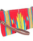 American Darling ADBG344DAR3 Wristlet Saddle Blanket Genuine Leather Women Bag Western Handbag Purse