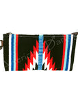 American Darling Wristlet Saddle Blanket Fabric Genuine Leather Western Women Bag | Handbag Purse | Women Wristlet | Wristlet Wristlet | Travel Wristlet | Leather Wristlet | Clutch Wristlet