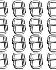 1 In 5Mm Hilason Assorted Multi-Purpose Sliver Metal Roller Buckle –