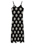 Baha Ranch Turquoise Silver Concho Maxi Dress