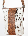 Premium Handcrafted Tooled Leather Crossbody Bag For Western Inspired Women Everyday