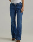 Wrangler Ultimate Riding Jean Willow Mid-Rise Trouser -Parker