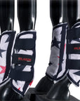 UV Protected Horse Fly Boots With Fleece Lining Plaid