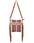 American Darling Large Crossbody Hand Tooled Saddle Blanket Genuine Leather Women Bag Western Handbag Purse