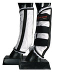 UV Protected Horse Fly Boots With Fleece Lining Plaid