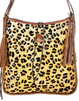 American Darling Messenger Hair-On Genuine Leather women bag western handbag purse