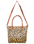 American Darling Tote Bag Handcrafted from Hand Tooled Floral Carved Genuine Leather with YKK Zipper