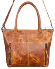 American Darling Tote Hair on Genuine Leather Western Women Bag Handbag Purse | Travel Bags College Casual