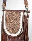 American Darling Messenger Hair on Genuine Leather Western Women Bag Handbag Purse | Cute