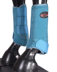 HILASON L M S Horse Front Rear Hind Leg Sport Boots & Bell Boots 6 Pack