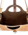 American Darling Tote Hand Tooled Genuine Leather Western Women Bag Handbag Purse | Western Tote Bag | Travel Tote Bags | College Tote Bag | Casual Tote Bag