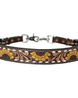 Hilason Western Horse Tack Set American Leather Sunflower